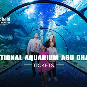 National Aquarium Abu Dhabi | National Aquarium tickets bt banner by Abu Dhabi Tourist Places